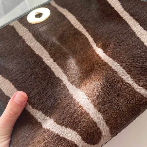 RARE COACH GRAMERCY CALFHAIR MINI SATCHEL - Picture 4 of 15